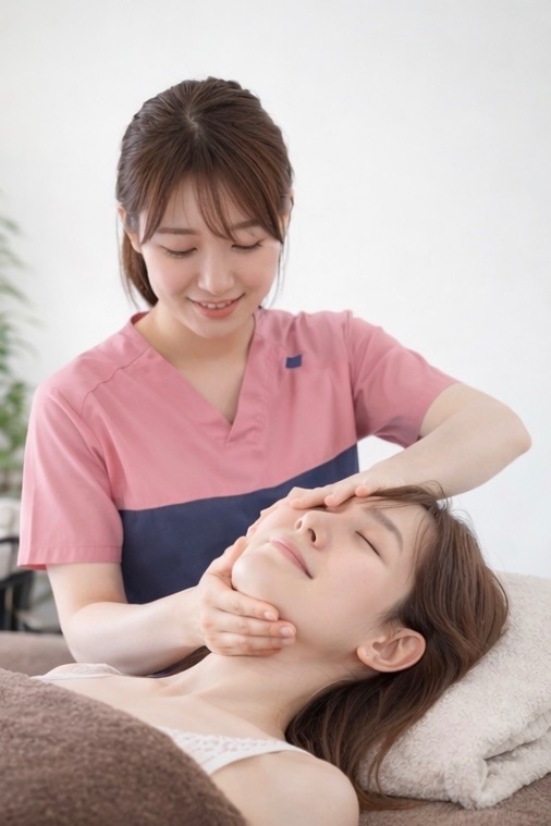 小顔施術